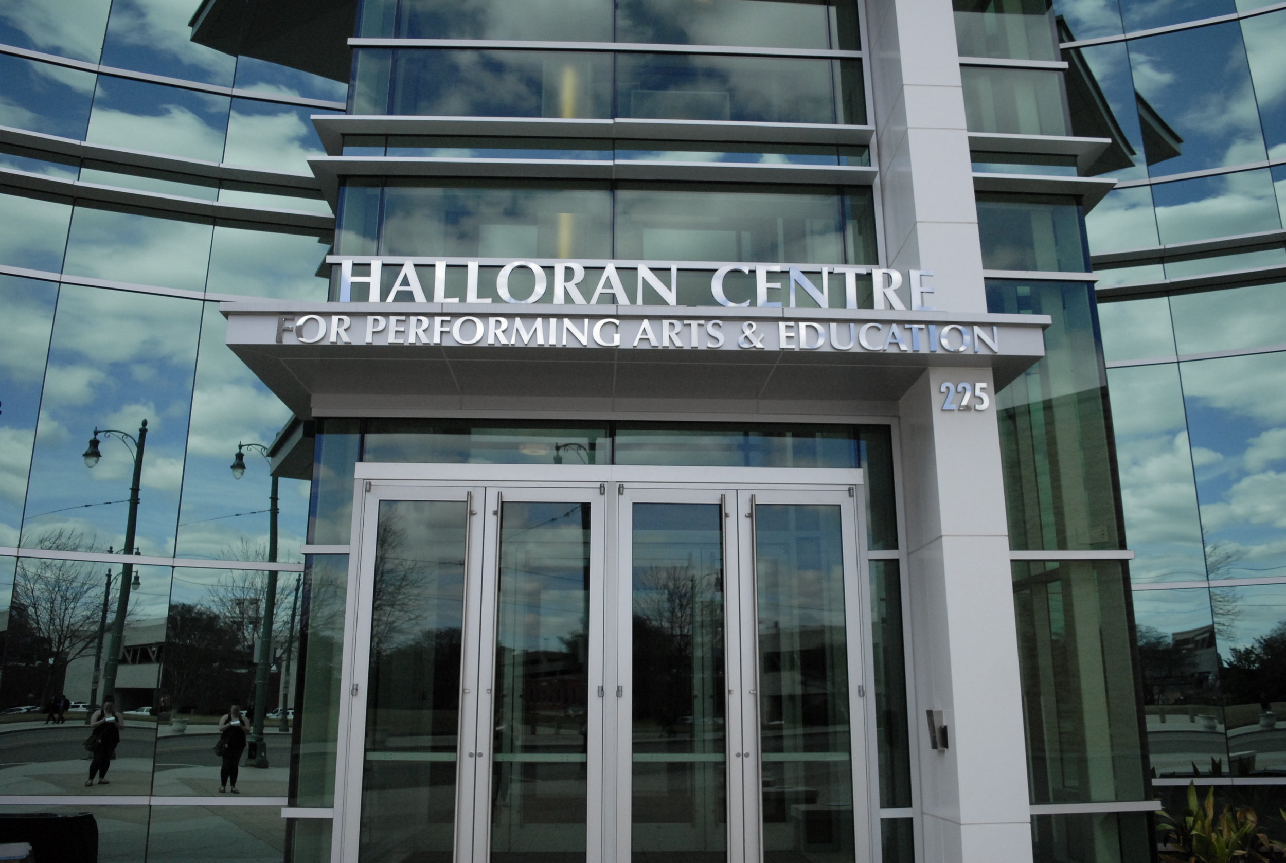 Halloran Centre Dimensional Letters Sign