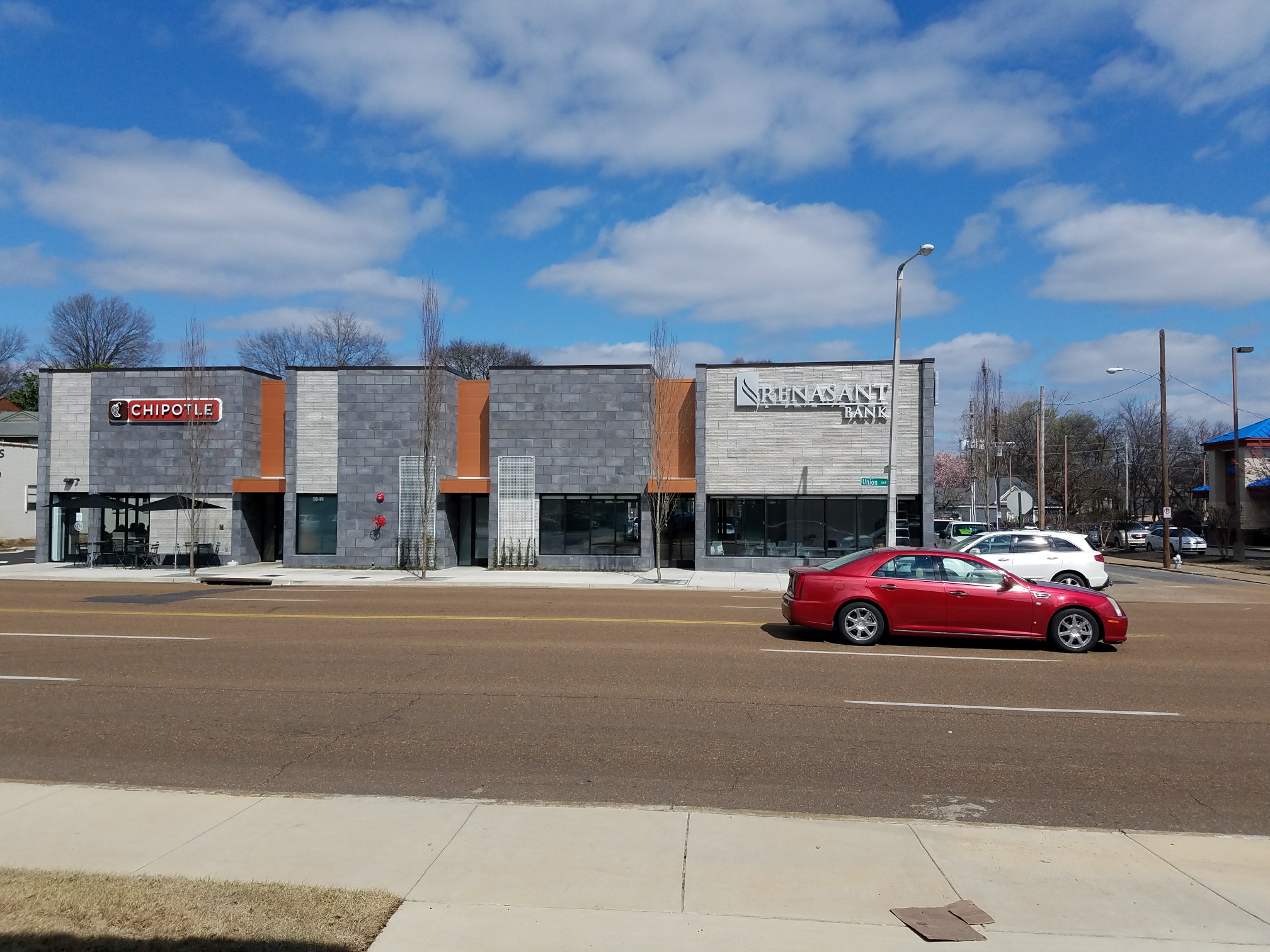 Renasant Bank Exterior Building Sign