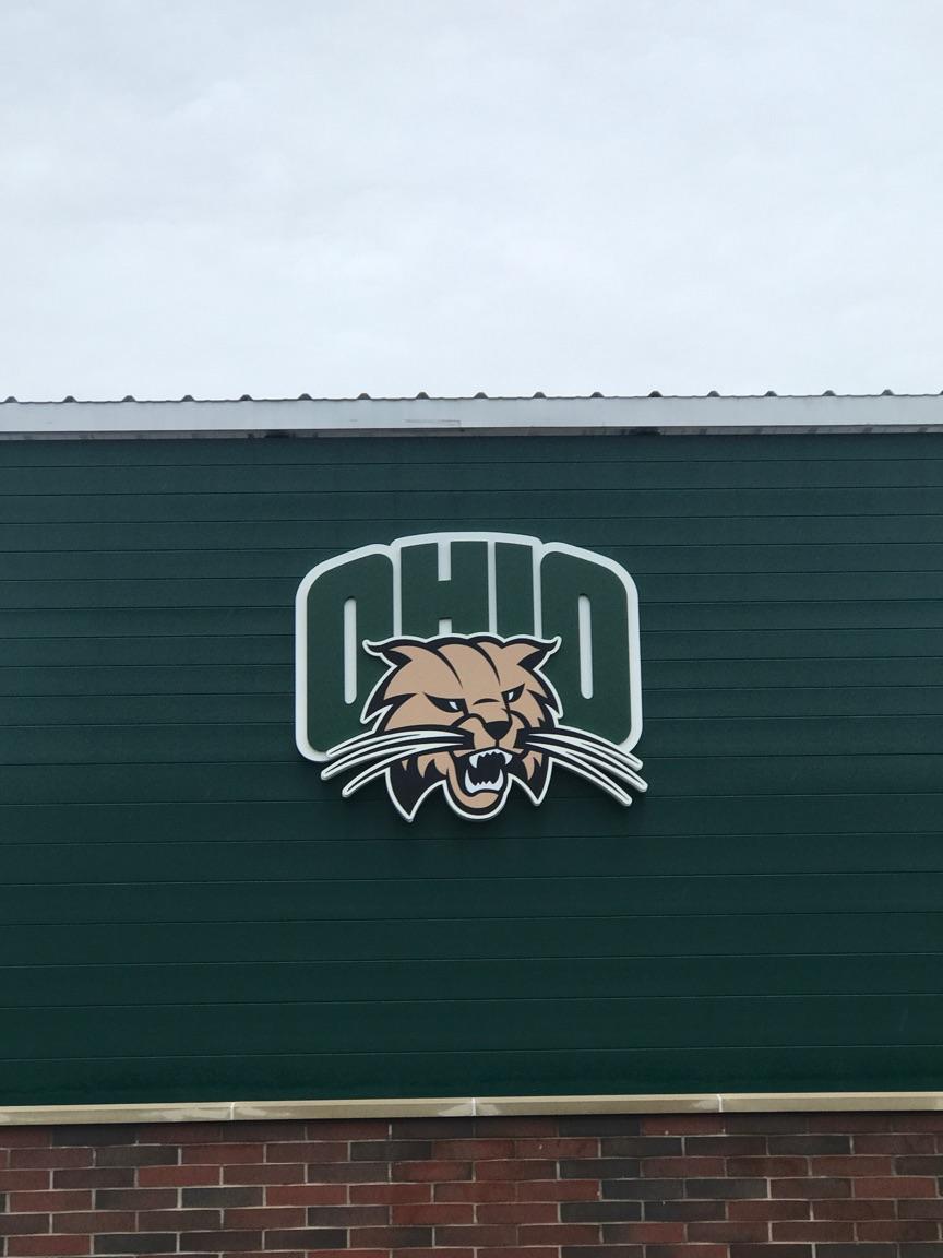 Ohio Wildcats Multi-dimensional Logo Sign