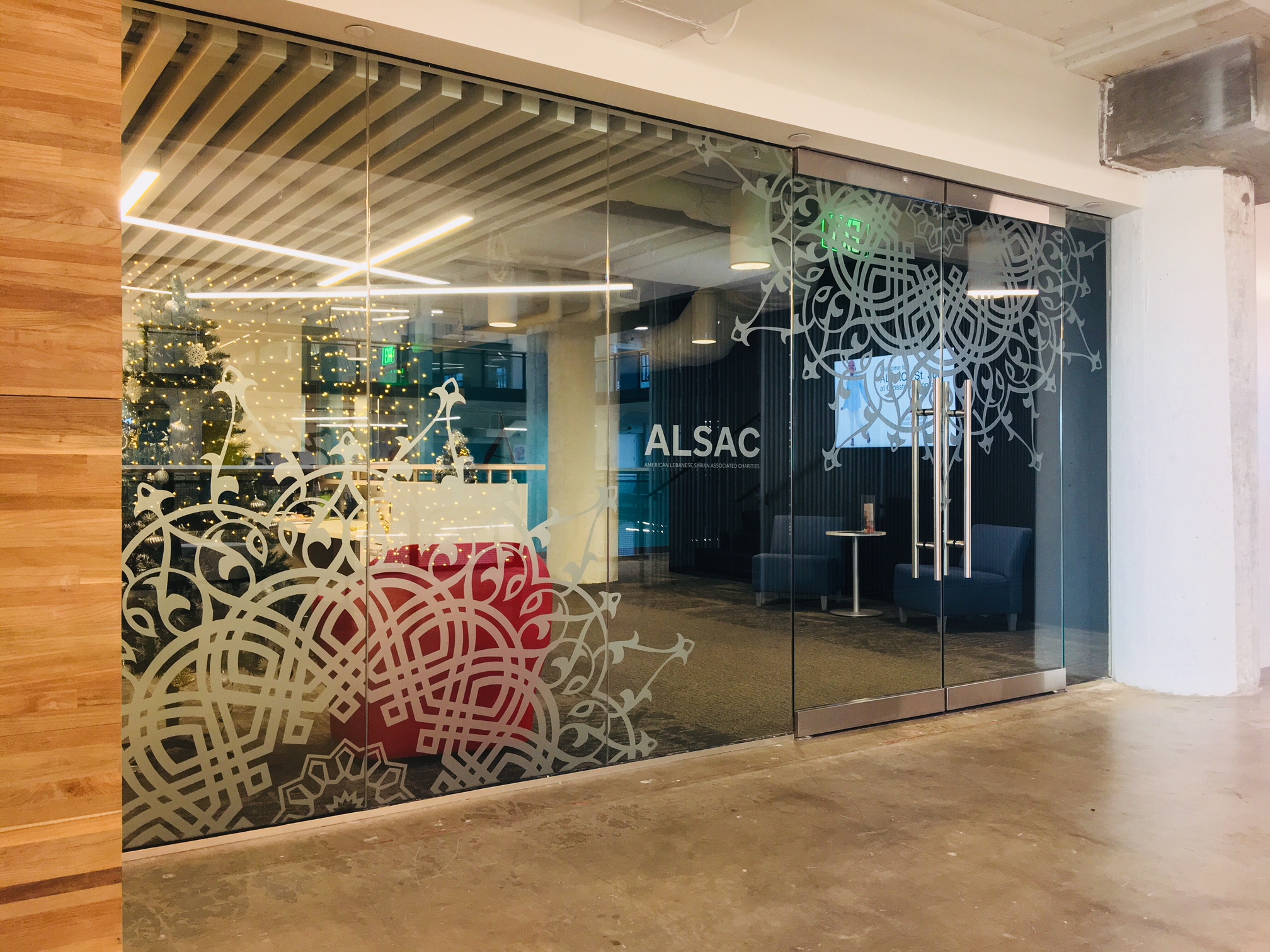 ALSAC Etched Glass