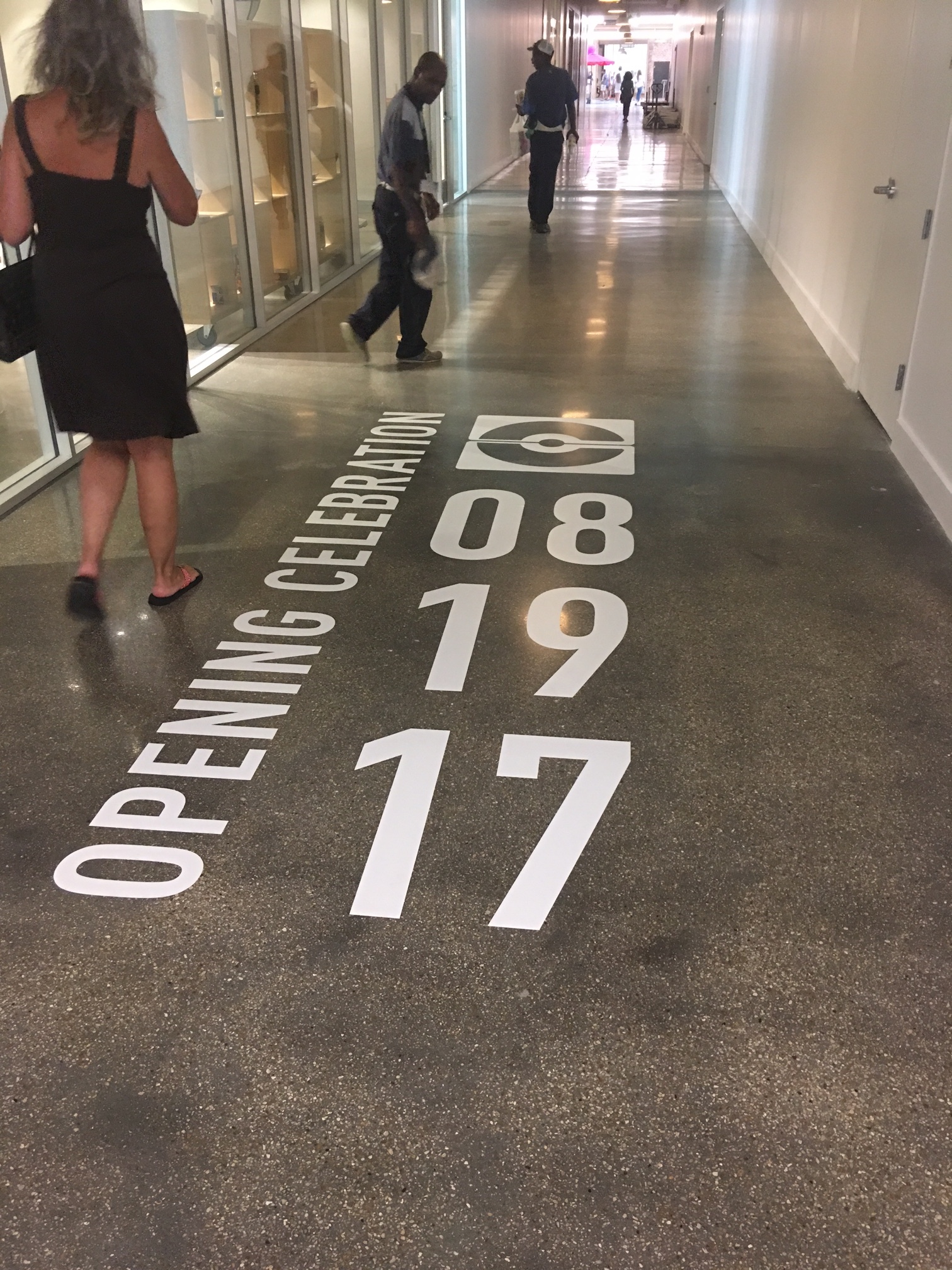 Crosstown Concourse Concrete Graphics