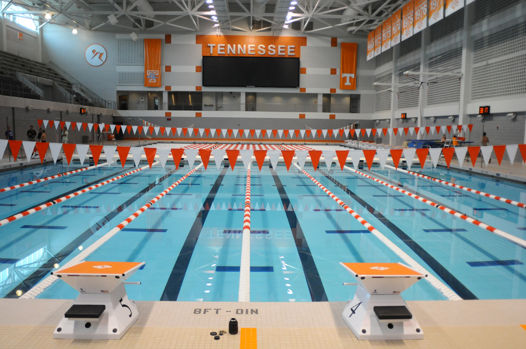 University of Tennessee Swimming Scoreboard