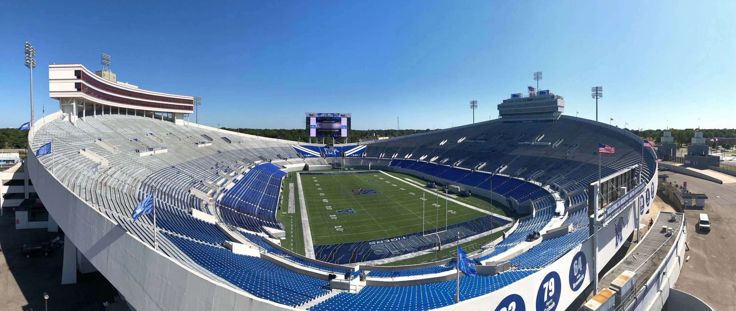 Memphis Tigers Stripe Up with LSI Graphics