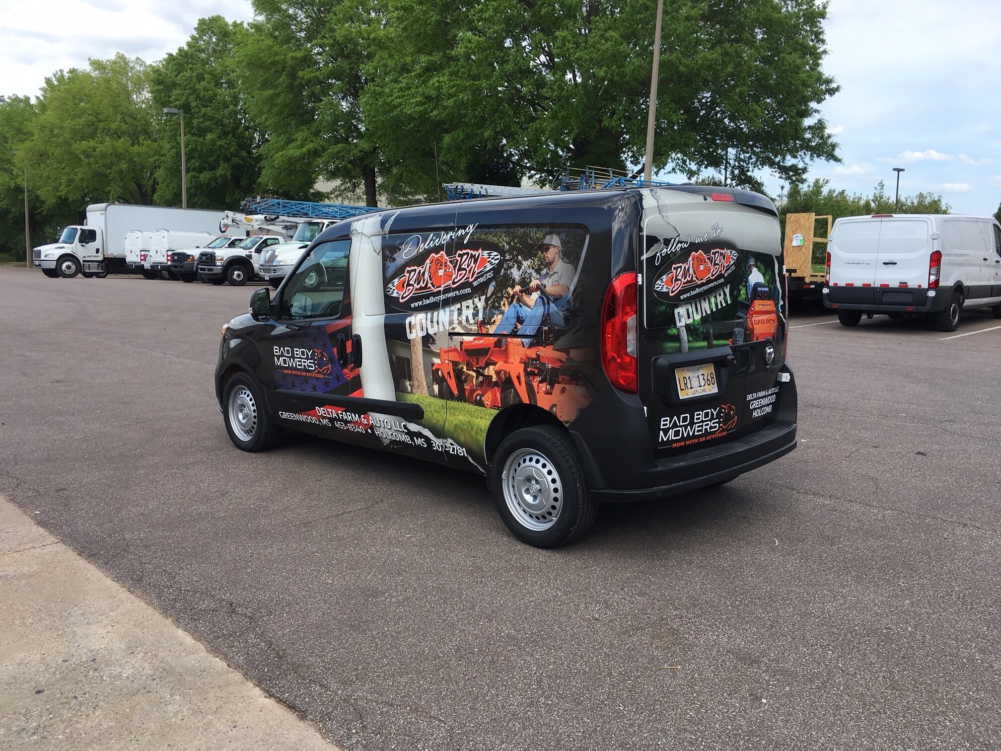 Bad-Boy-Mowers_Car-Wrap_Full-Wrap_LSIGraphics_Memphis-TN_3 .. (Copy)