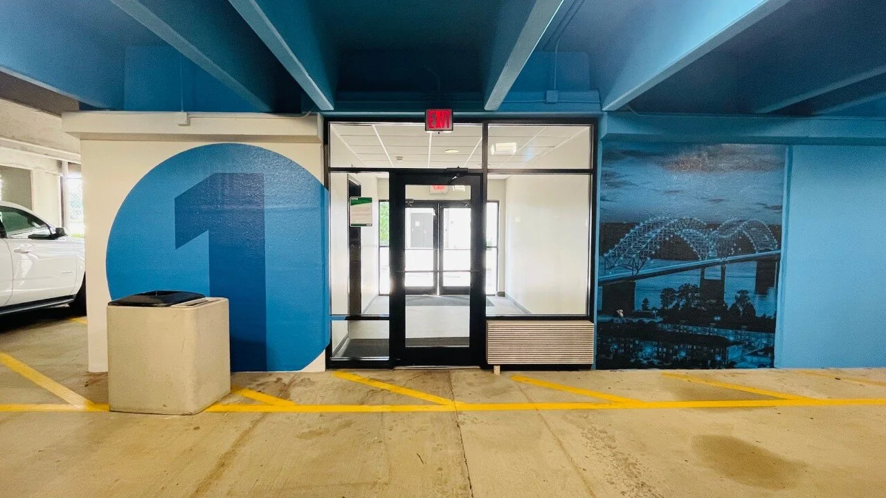 CBRE Shows the Way with Wayfinding Concrete Graphics