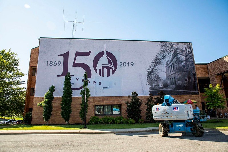 Freed-Hardman University Building Banner