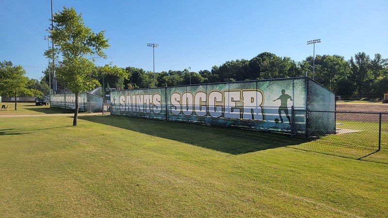 Briarcrest Soccer Fence Banner