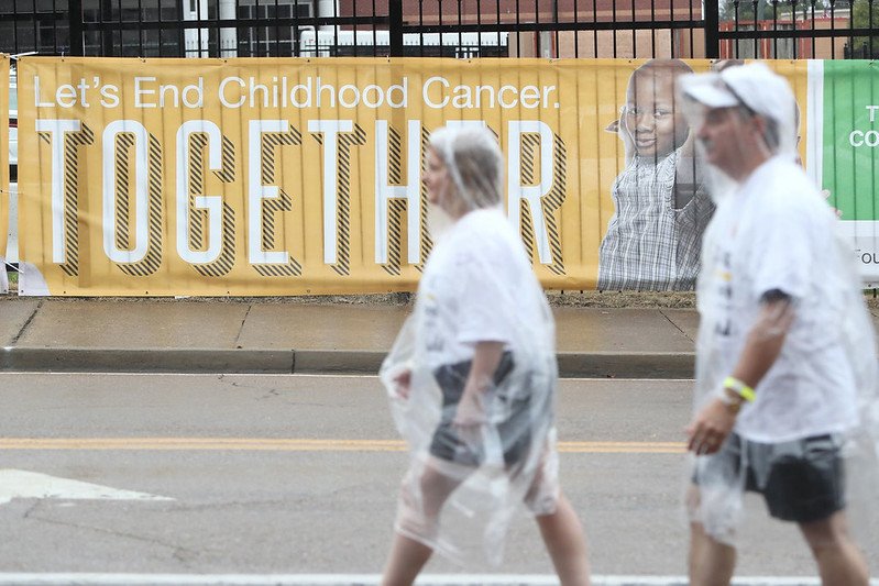 St. Jude Walk/Run Fence Banner