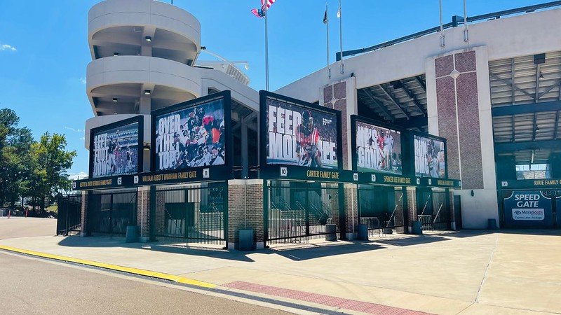 Ole Miss Stadium Banners