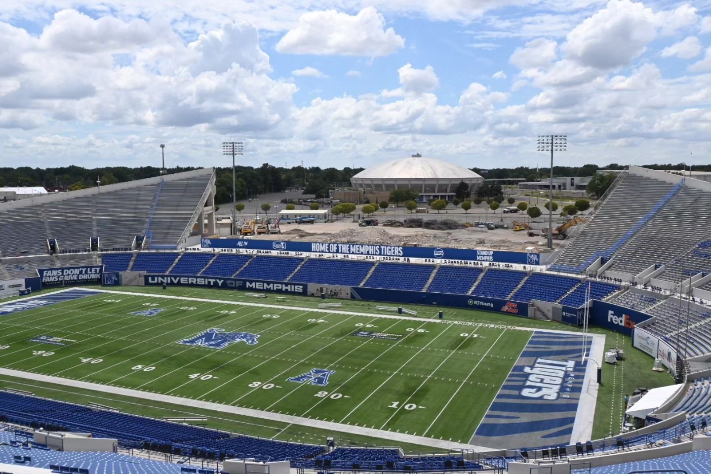 @memphisfootball swag is hittin' a little different this year! We're building something together, and the thrill of the first HOME game in @sblibertystad is upon us.

Come be a part of this historic moment in program history this Saturday!

.
.
.

#L