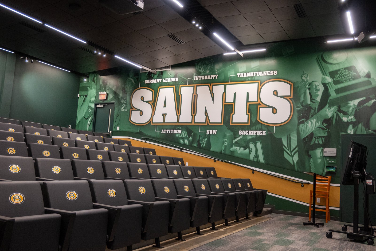 Briarcrest Saints Wallpaper Mural