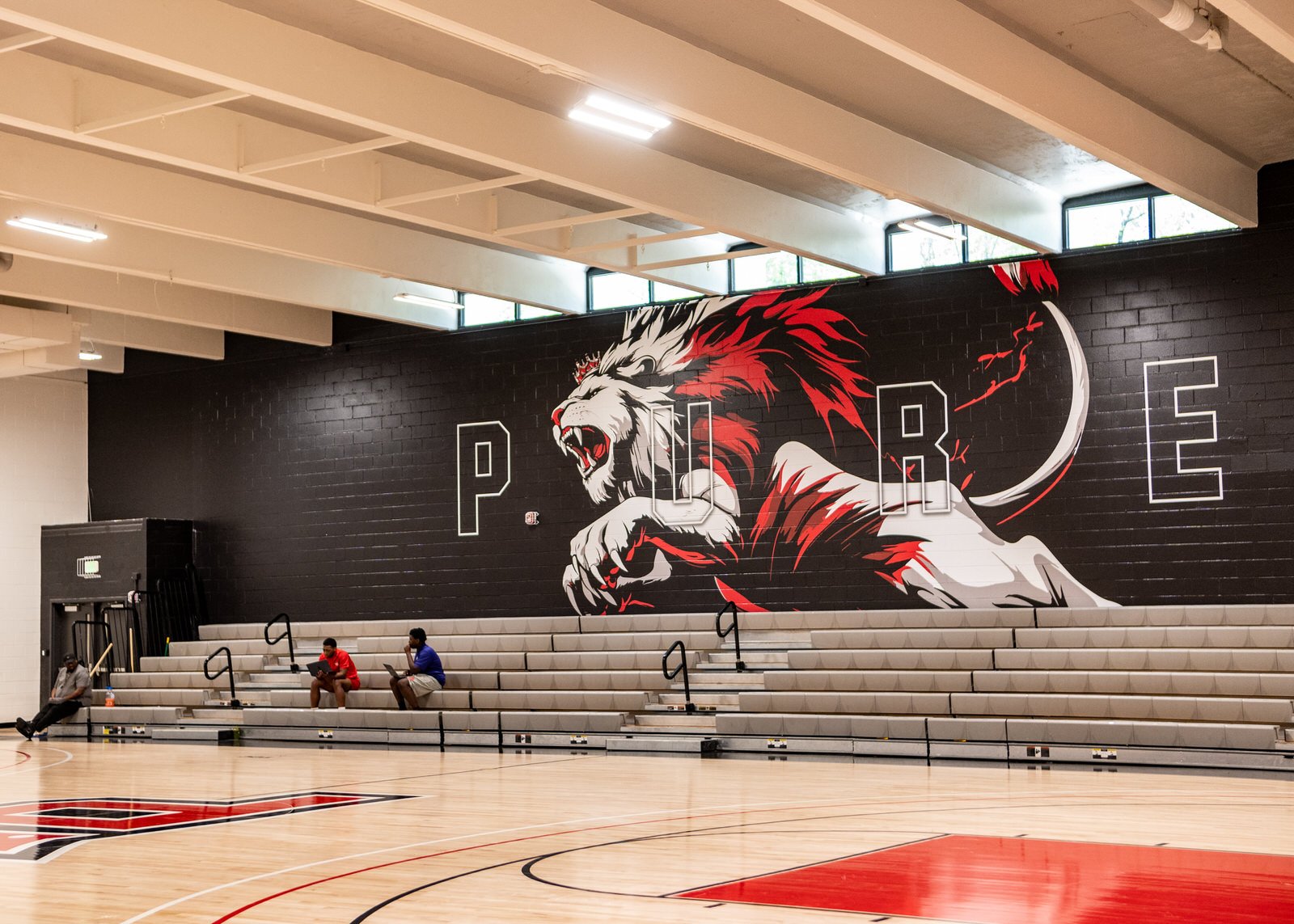 PURE Gymnasium Concrete Wall Graphic