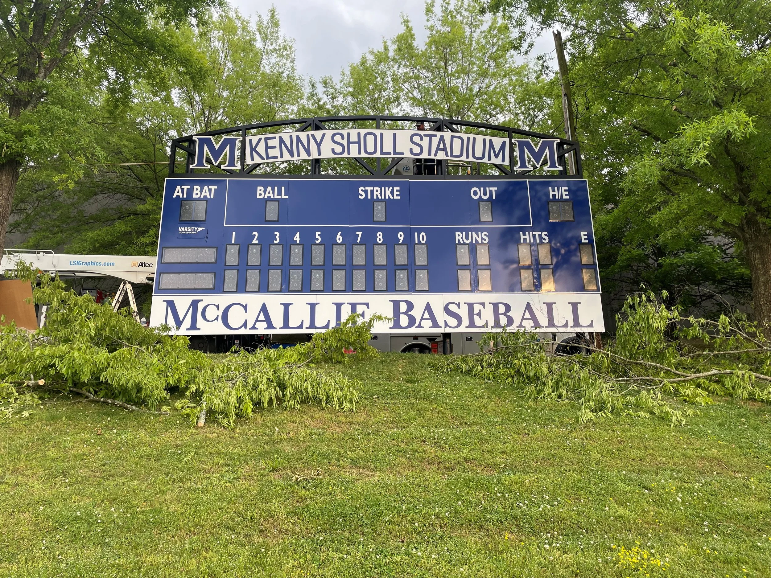 McCallie Baseball Scoreboard