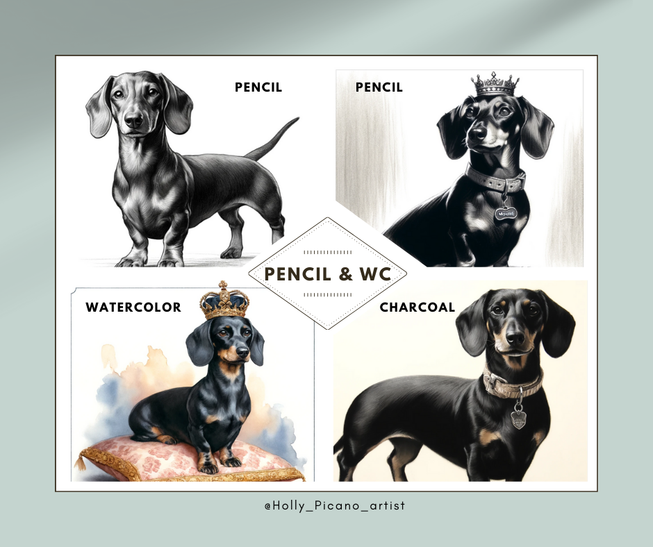🎨✨ Pet Portrait Commissions Open! ✨🎨