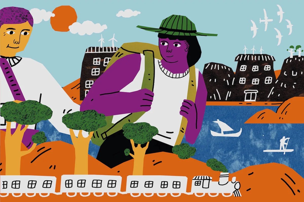 "How to greenify all aspects of your vacation"
by Benji Spence