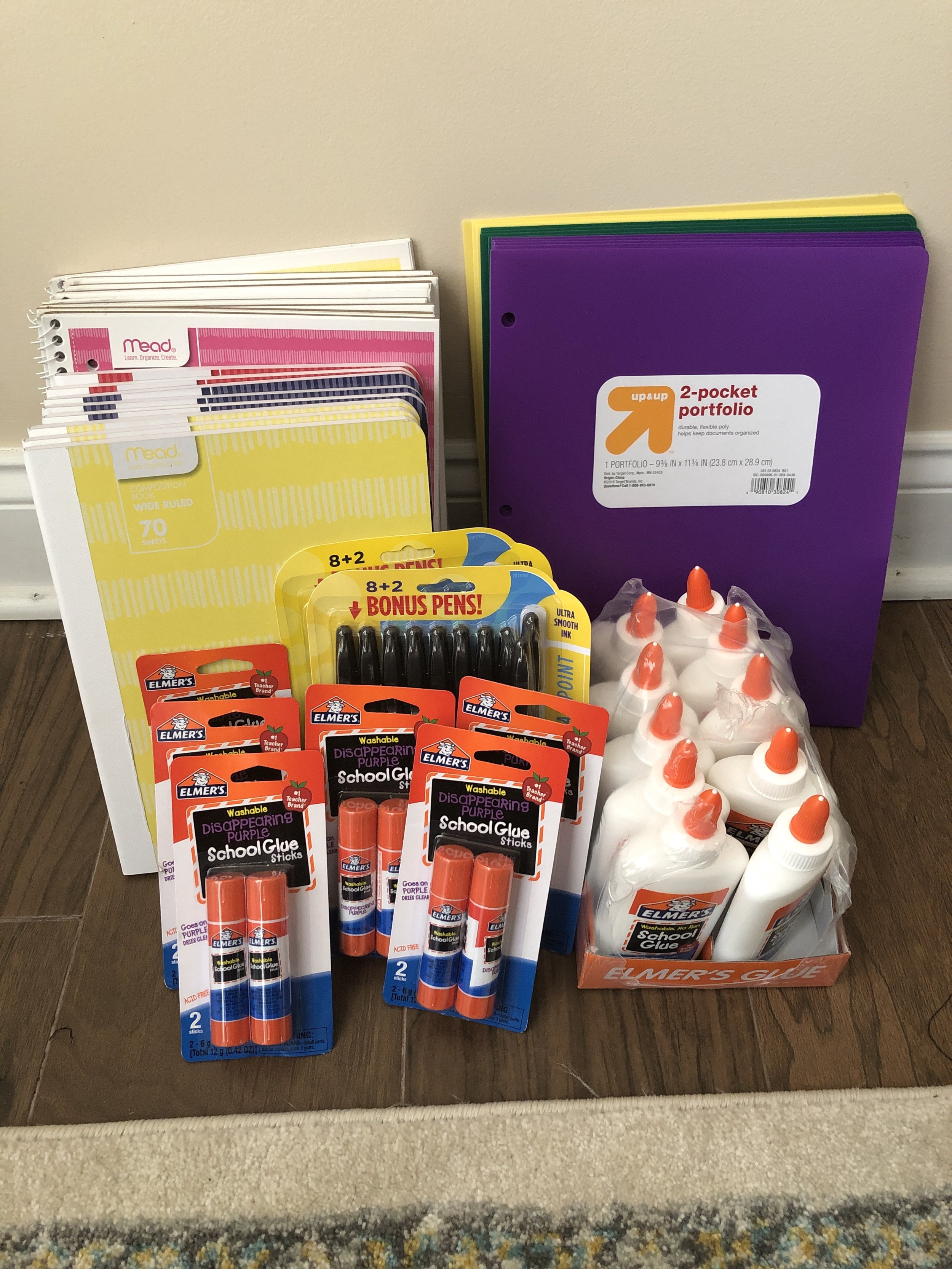Back to School Donations 