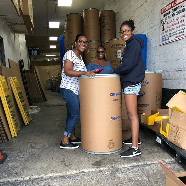 We are so excited to send off the school supplies to the school children