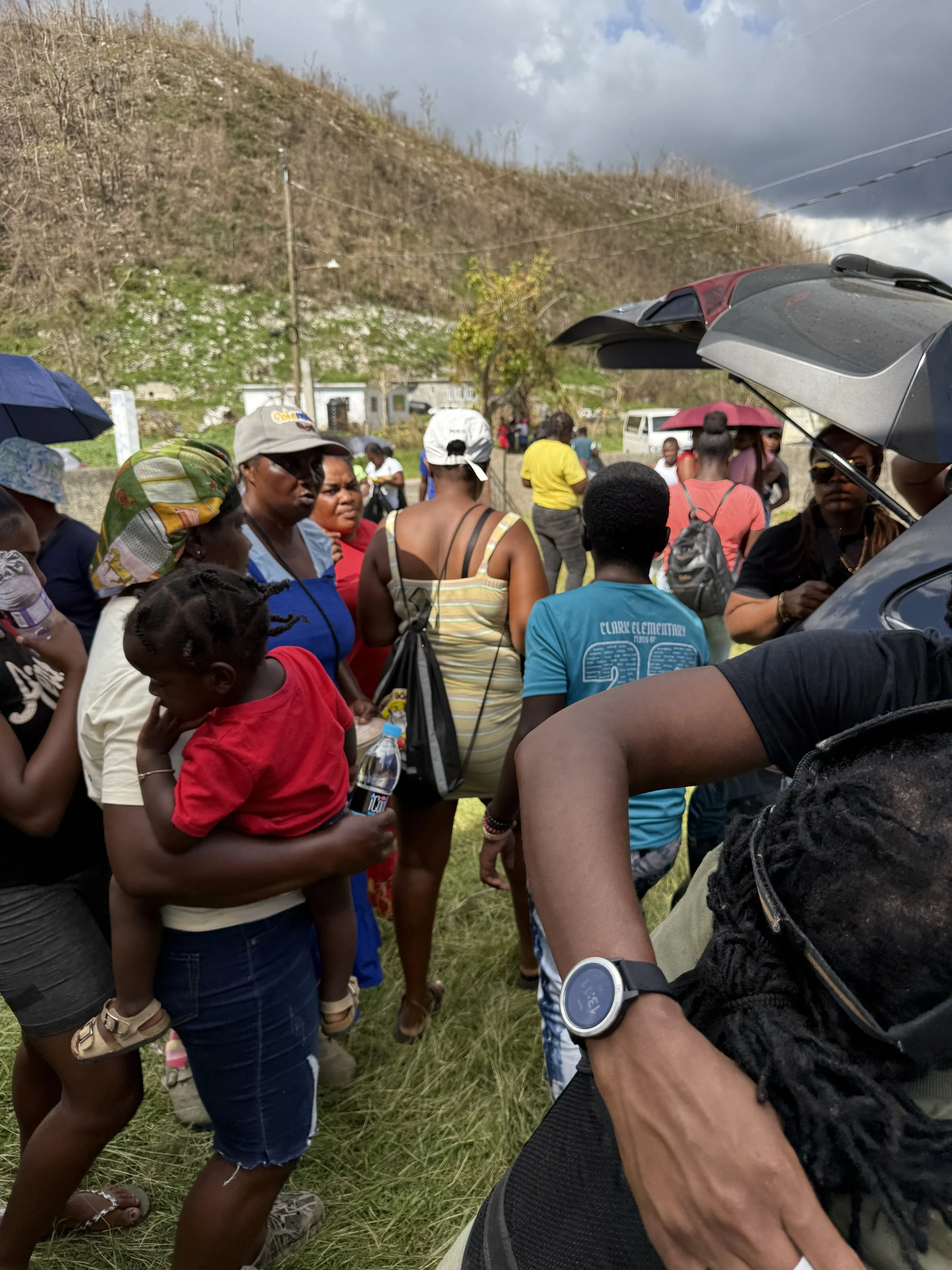  HURRICAN MELISSA RELIF MISSION KILMARNOCK JAMAICA 