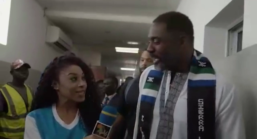 Idris Elba Arrived In His Father´s Native Sierra Leone For The First Time