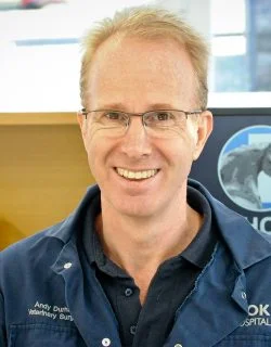 Professor Andy Durham Medicine Expert Andy qualified from the University of Bristol in 1988 and worked initially in the Midlands where he gained a postgraduate qualification in Equine Practice before joining Liphook Equine Hospitalin 1994. After a brief period away in Sussex, he returned to Liphook in 1999 and became a partner in 2001. He gained the RCVS Diploma of Equine Internal Medicine in 2003 and the Diploma of the European College of Equine Internal Medicine the following year. Andy acts as a consultant for internal medicine providing a referral service for referring vets and has a particular interest in equine metabolic syndrome, liver disease and ophthalmology. Andy has published extensively on a wide range of equine medicine subjects and lectures frequently both in the UK and abroad. 