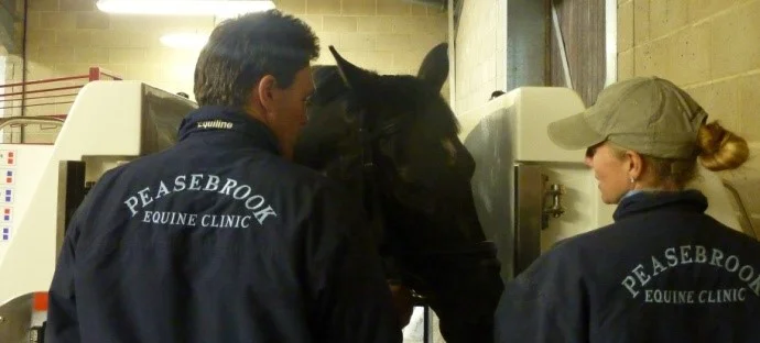 Patient happily receiving therapy