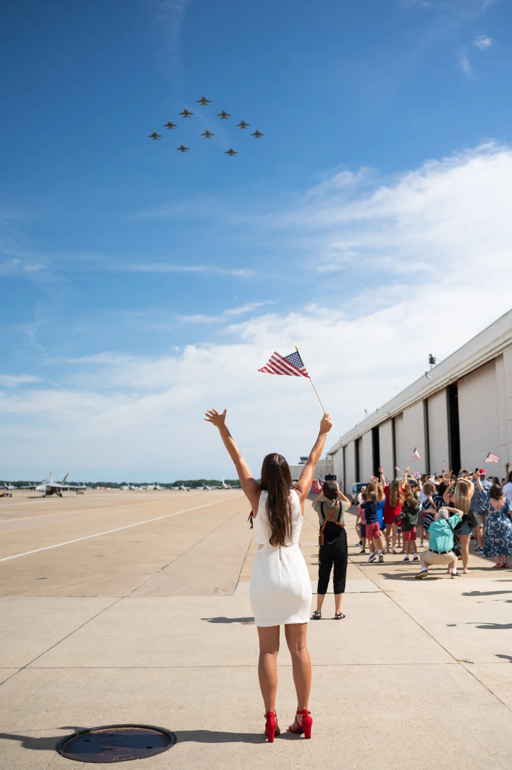 navy homecoming at NAS whidbey