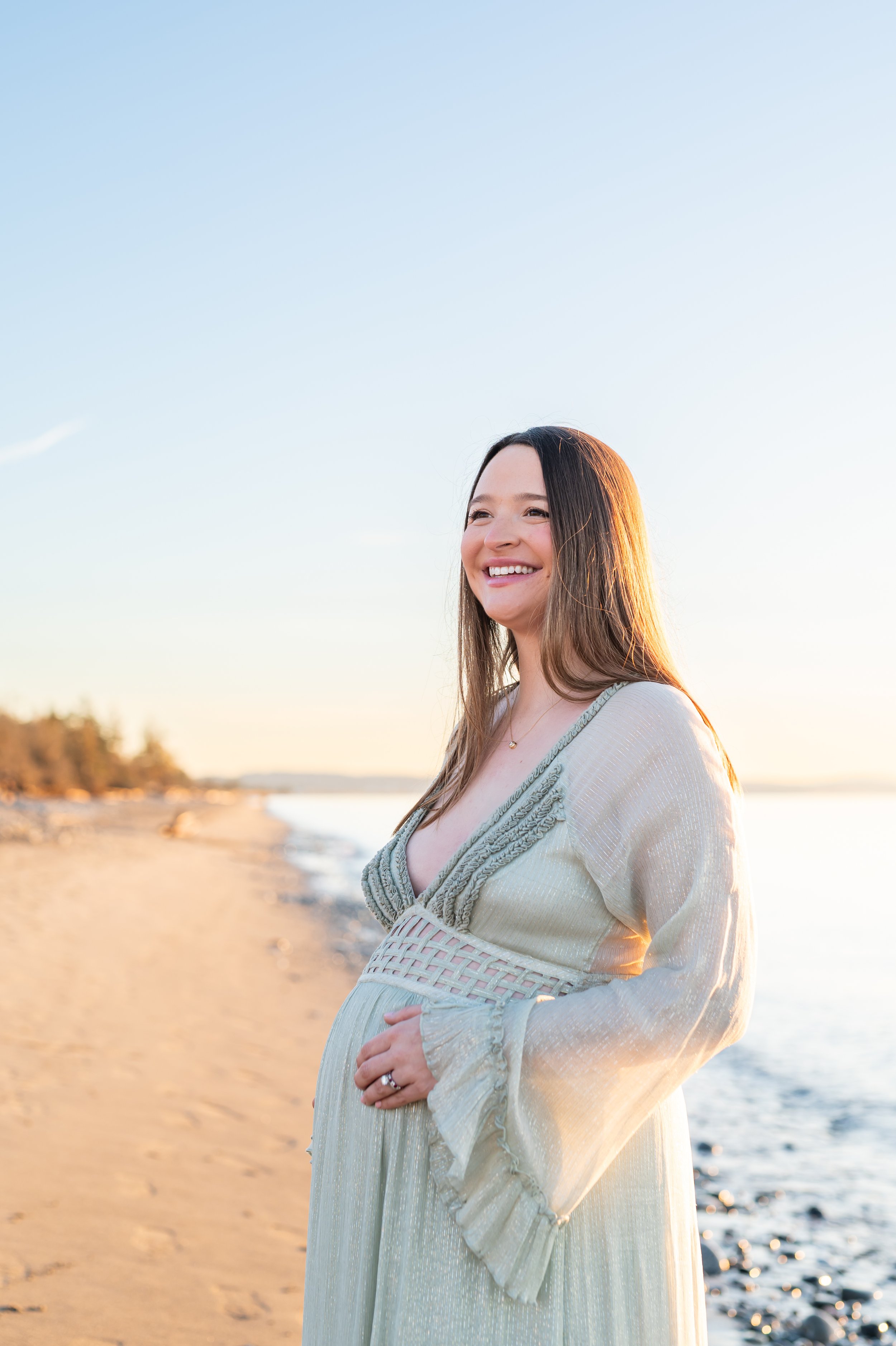 maternity photo session in Washington