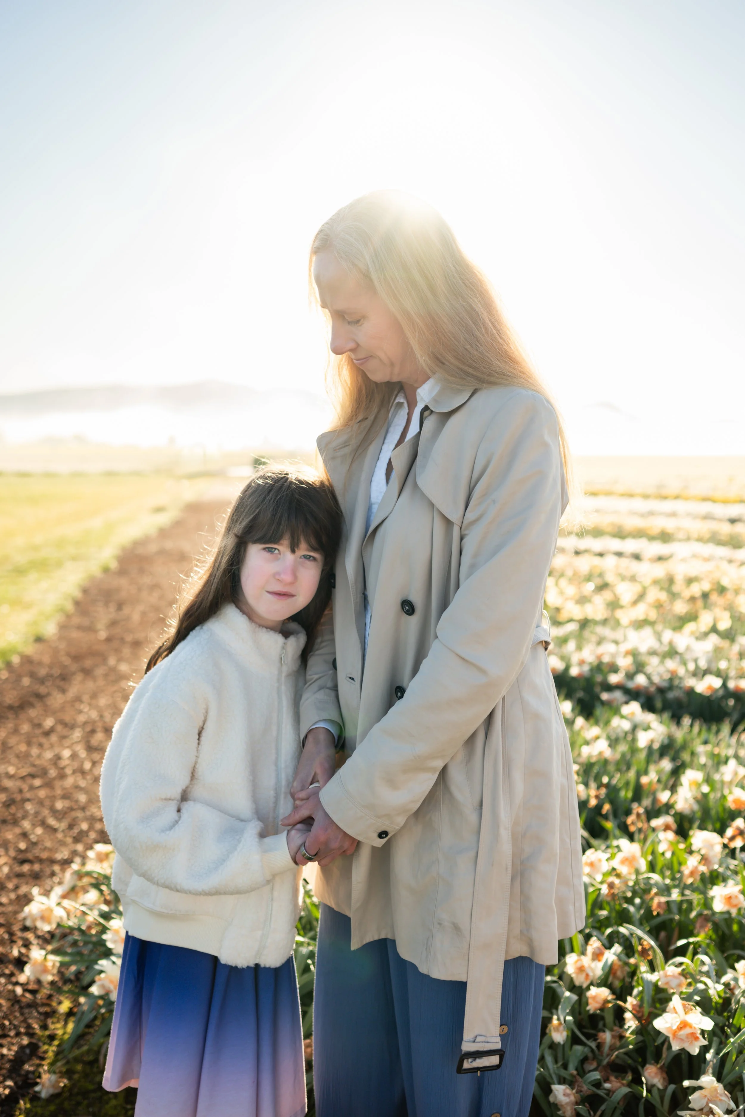 Skagit valley tulip festival family session 