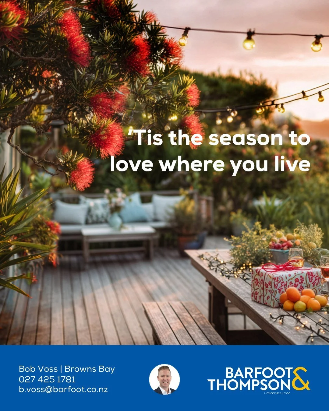 🔵🎄
May your holidays be filled with laughter, love, and treasured moments, whether you&rsquo;re relaxing at home, soaking up the sun on the beach, or enjoying time with loved ones. 
Stay safe, enjoy the sunshine, and make the most of this special s