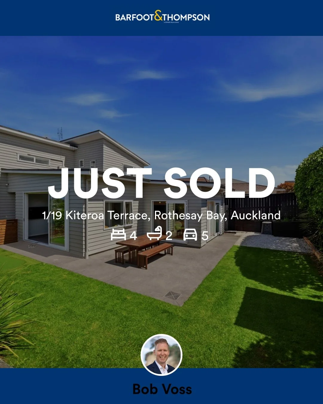 🛌 4 🛀 2 🚘 5
📍 1/19 Kiteroa Terrace, Rothesay Bay, Auckland

My latest sale on RateMyAgent.

Licensed REAA 2008

...
#ratemyagent #realestate #Barfoot_and_Thompson__Browns_Bay