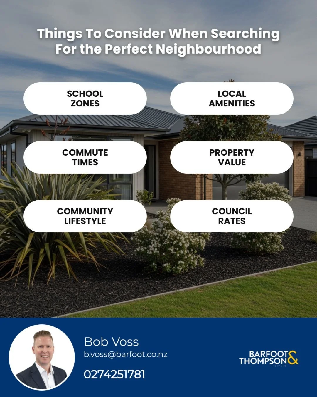 Location, location, location! 🏡

You can renovate a home, but you can&rsquo;t change where it sits. When house hunting, keep these in mind:

✅ Local amenities &ndash; parks, clubhouses, and more add value
✅ Convenience &ndash; grocery stores, w