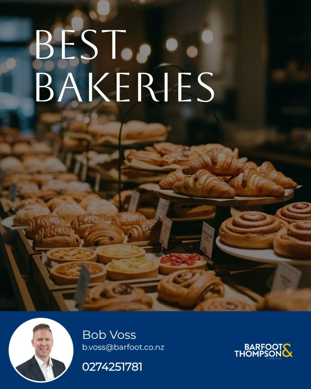 We're on the hunt for the best bakeries in town! Where is your go-to spot for delicious treats and fresh-baked goodies? Share your favourite bakery and what you love to order there! 🥐

#bakery #bakedgoods #pasties #localbakery #desserts #bread