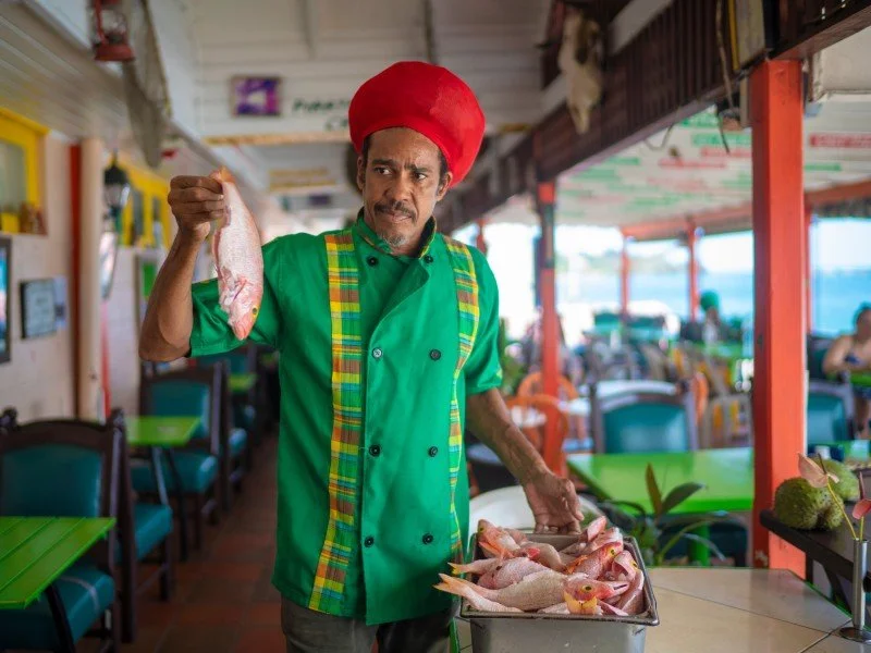 Chef Robby's in St. Lucia