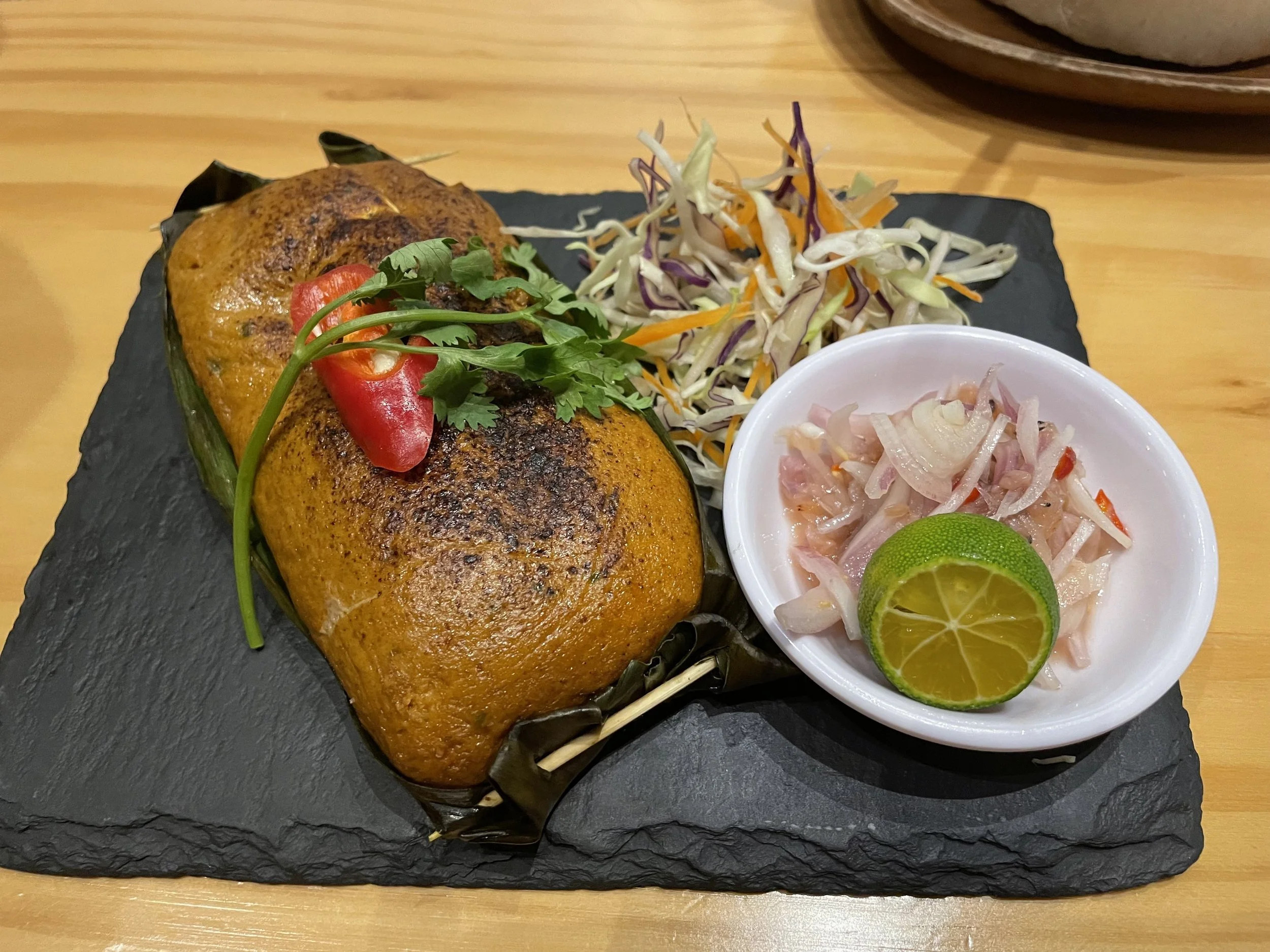 First meal in Singapore