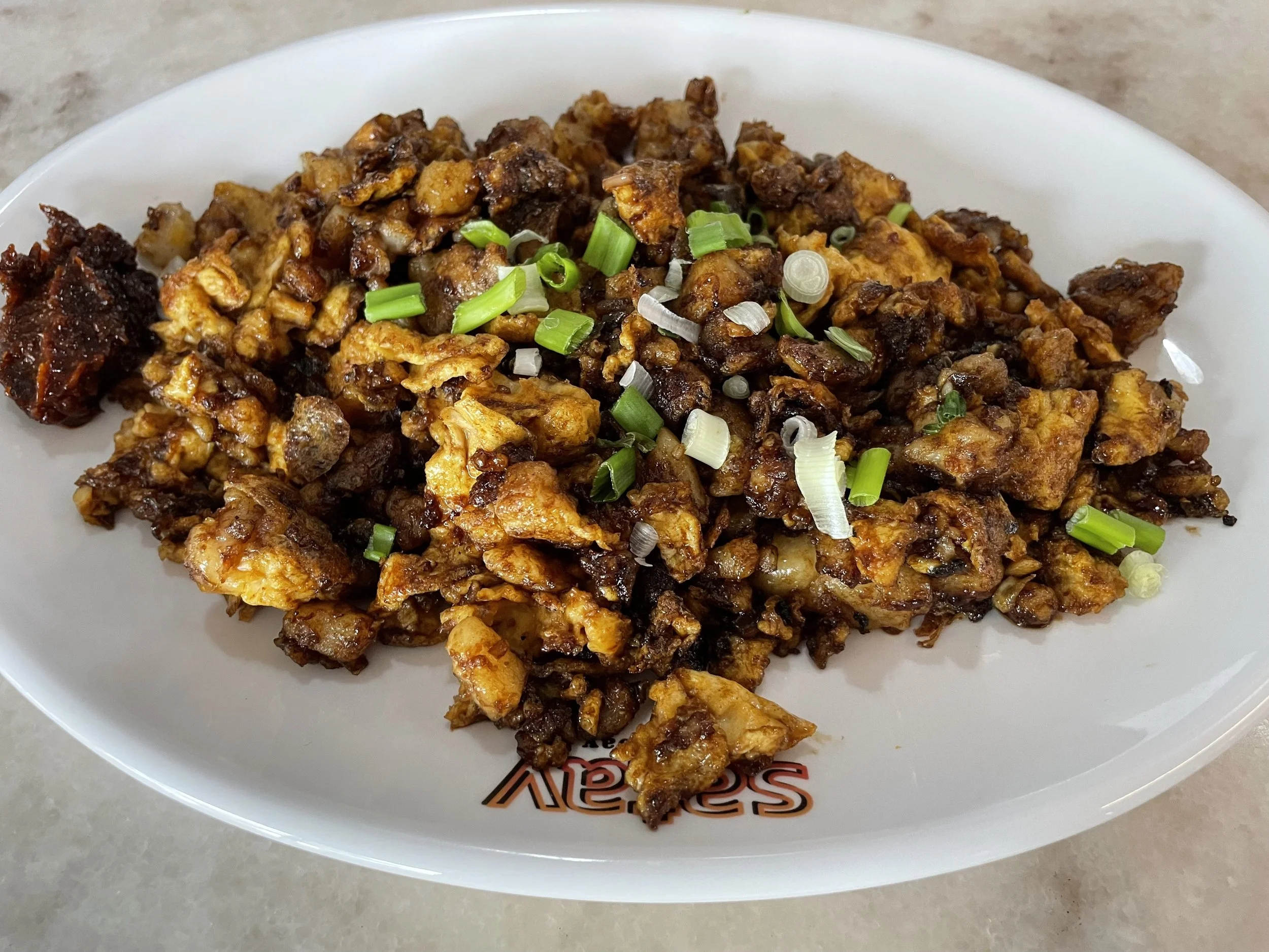 Singapore's carrot cake