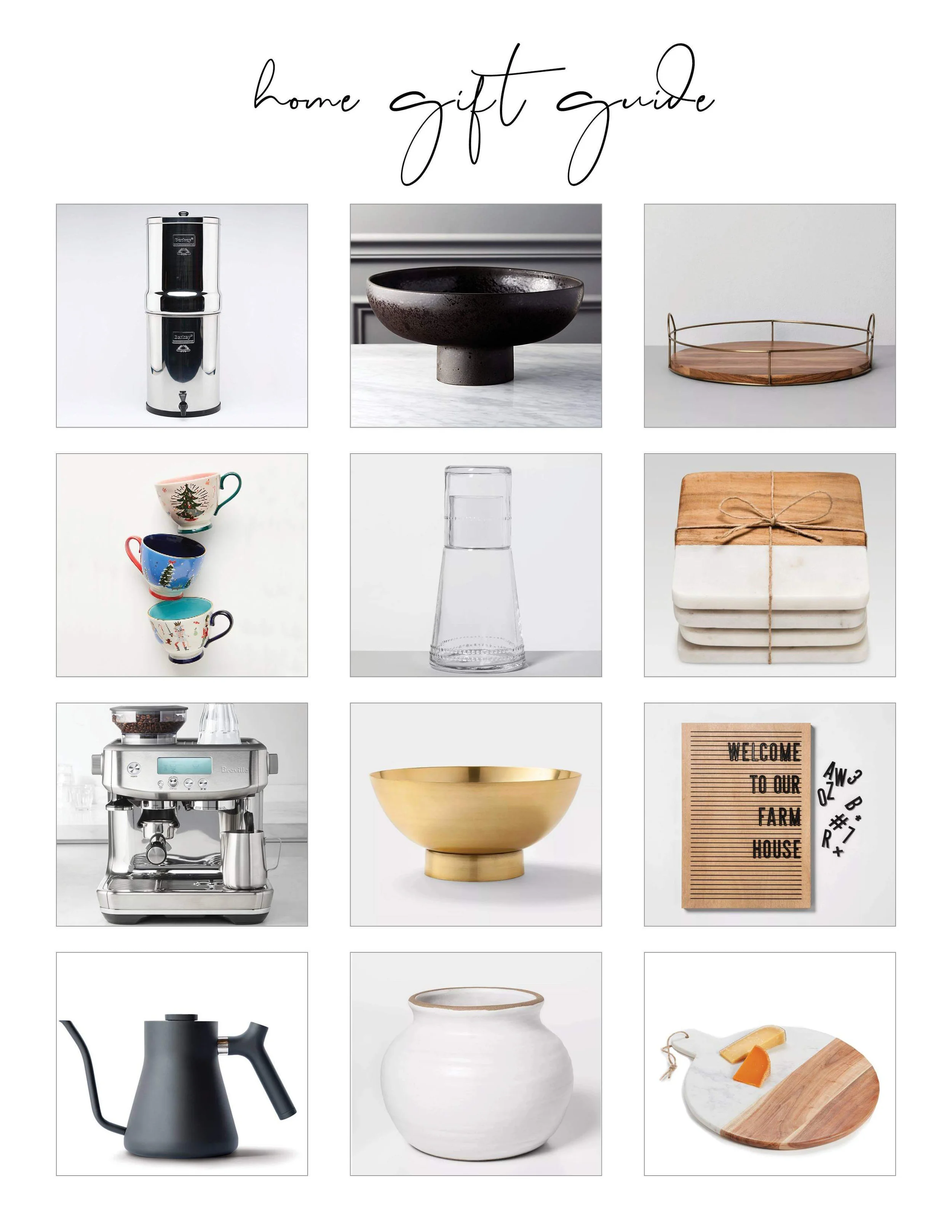 GIFT GUIDE | HOME.