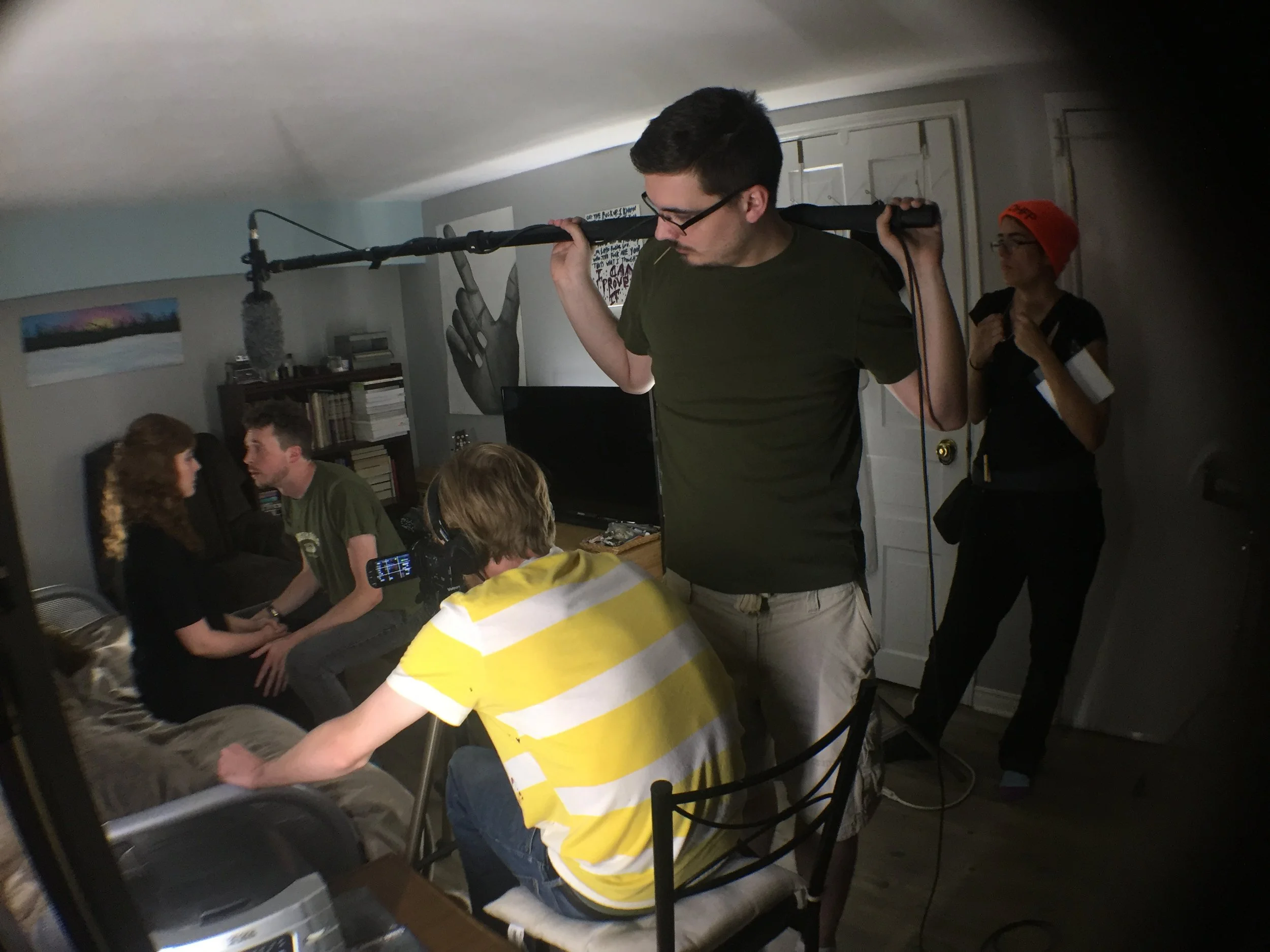 Orange Hat Film Productions on set of .44  in London, ON