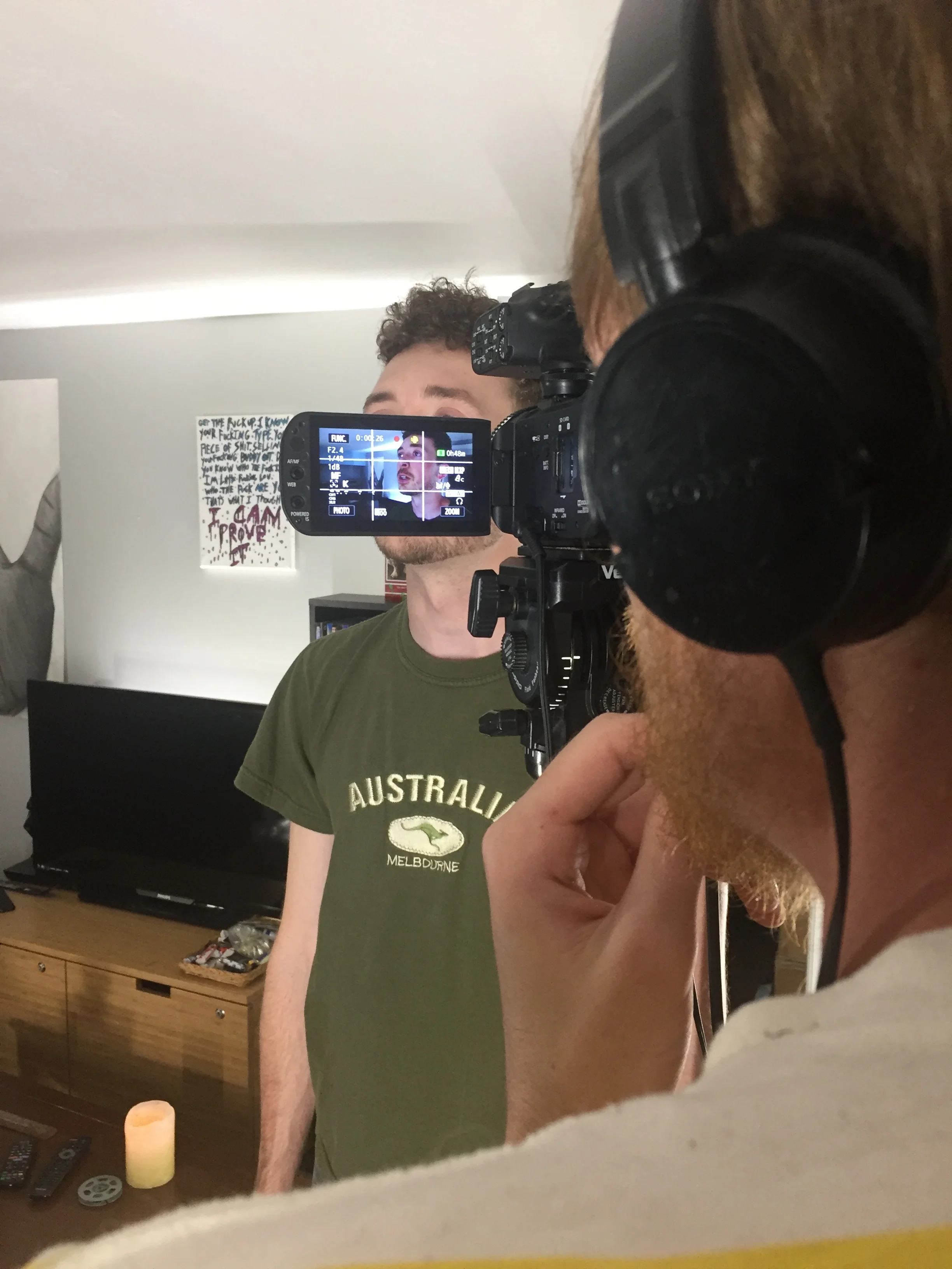 Orange Hat Film Productions on set of .44  in London, ON