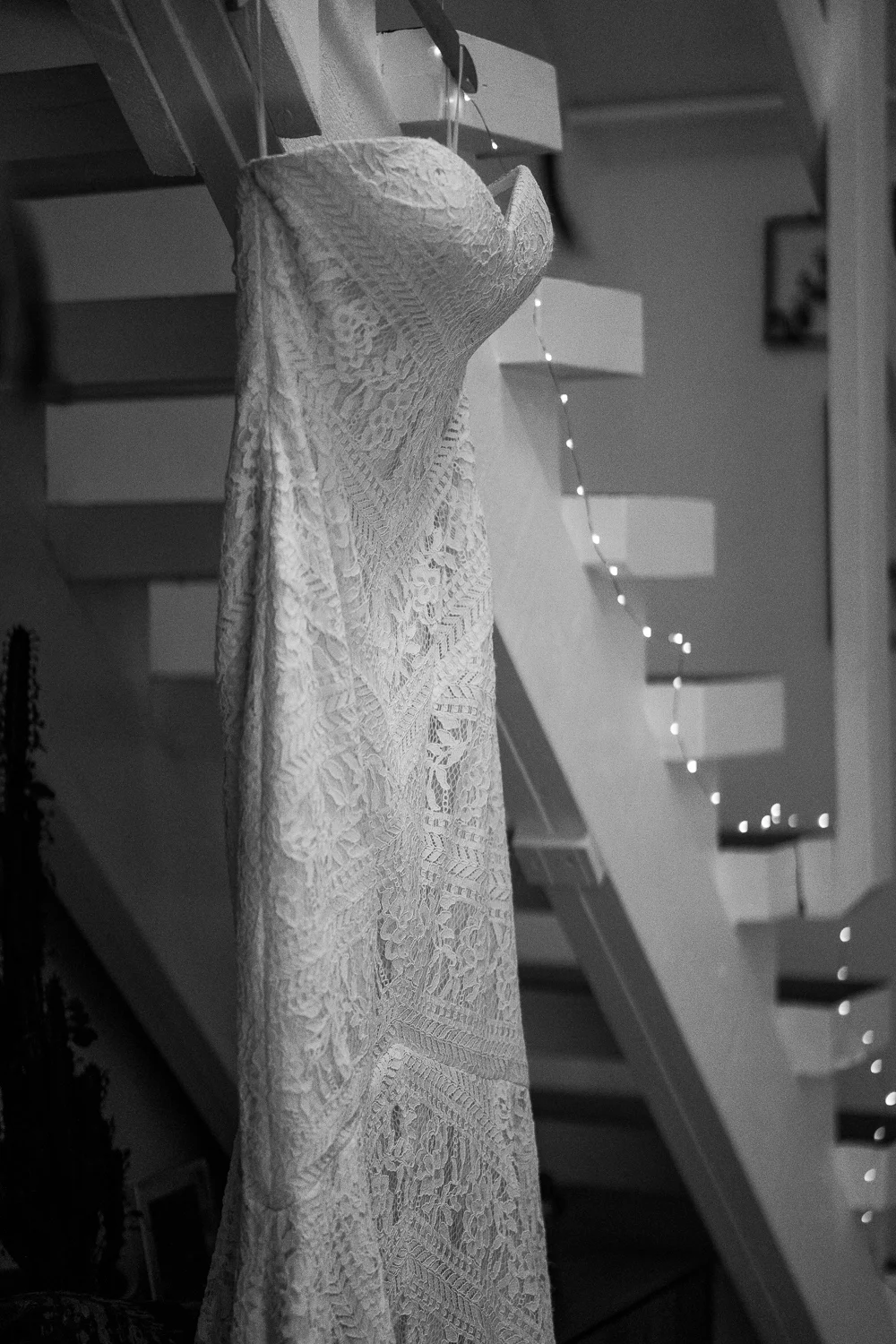Lillian West elopement gown for the perfect boho bride in the Poconos