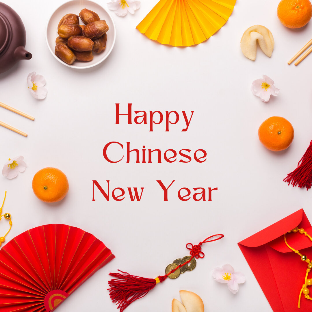 Happy Chinese New Year!  Or, perhaps a better way to say it, is Happy Lunar New Year! The Lunar New Year is a twelve year cycle that follows/matches the phases of the moon.  Since the phases of the moon don't perfectly align with our traditional mont