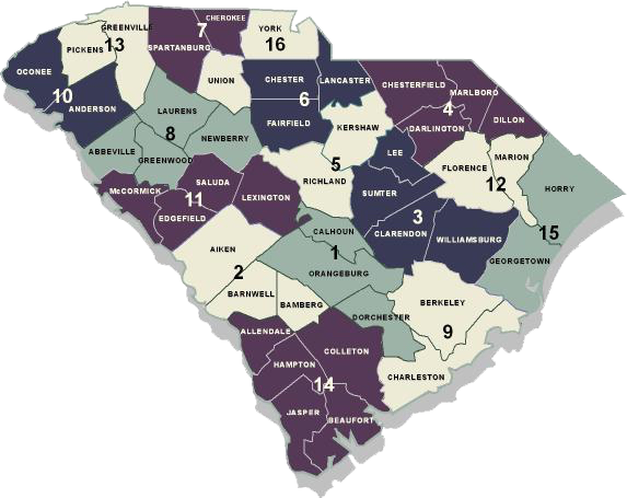 Ingram Law Firm accepts Family Court cases in the following counties of the Fourth Judicial Circuit: Chesterfield, Marlboro, and Darlington.