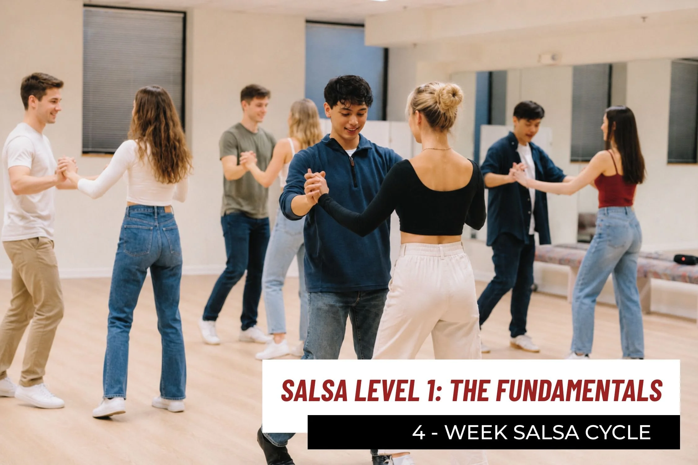 salsa beginner dance class Arlington Washington DC