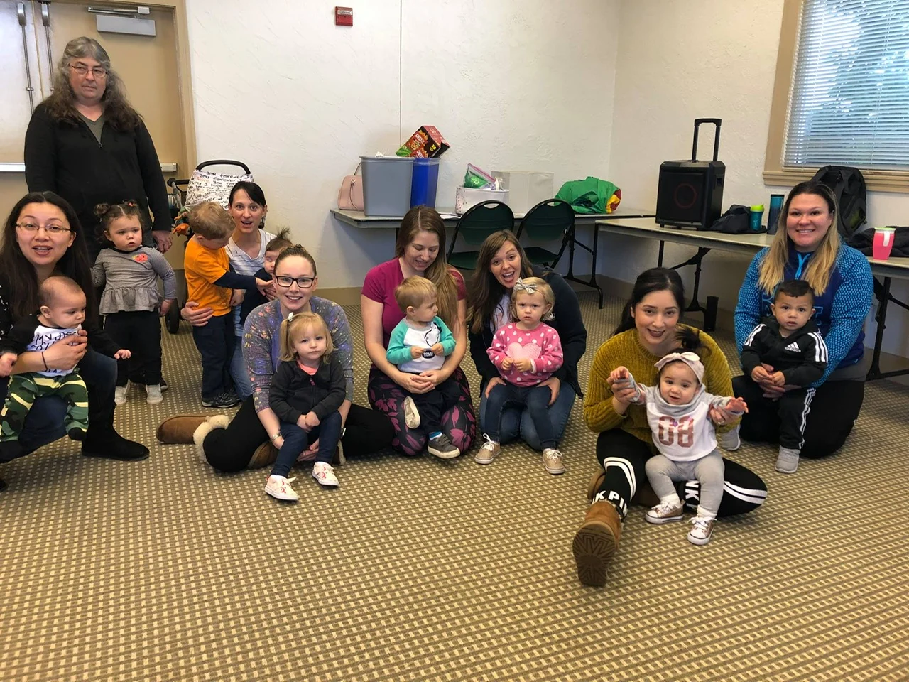 We provided 20 registered families FREE (Exploratory Moves™) classes for 10 weeks during the spring of 2019 at the Veterans Hall in Hollister, CA.
