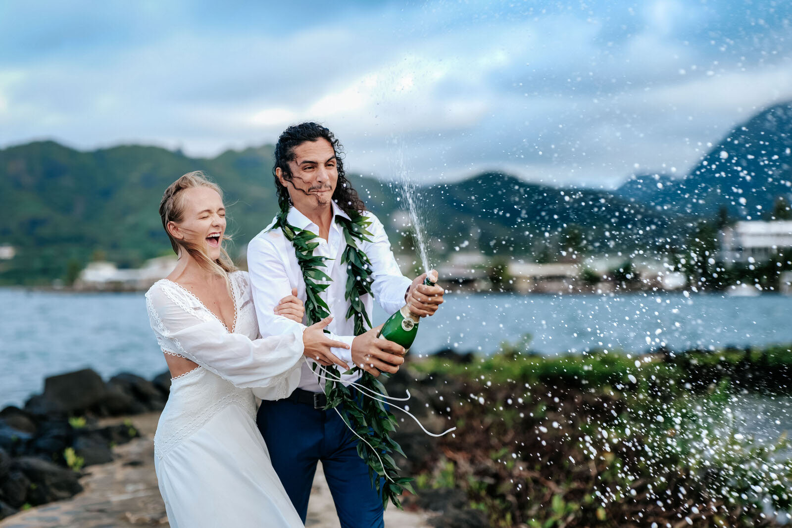 complete wedding videography with aerial drone honolulu oahu hawaii 