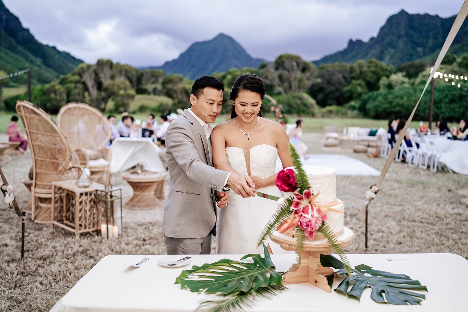 Melissa and Michael Kualoa Ranch Low Camp Oahu Hawaii-22.JPG