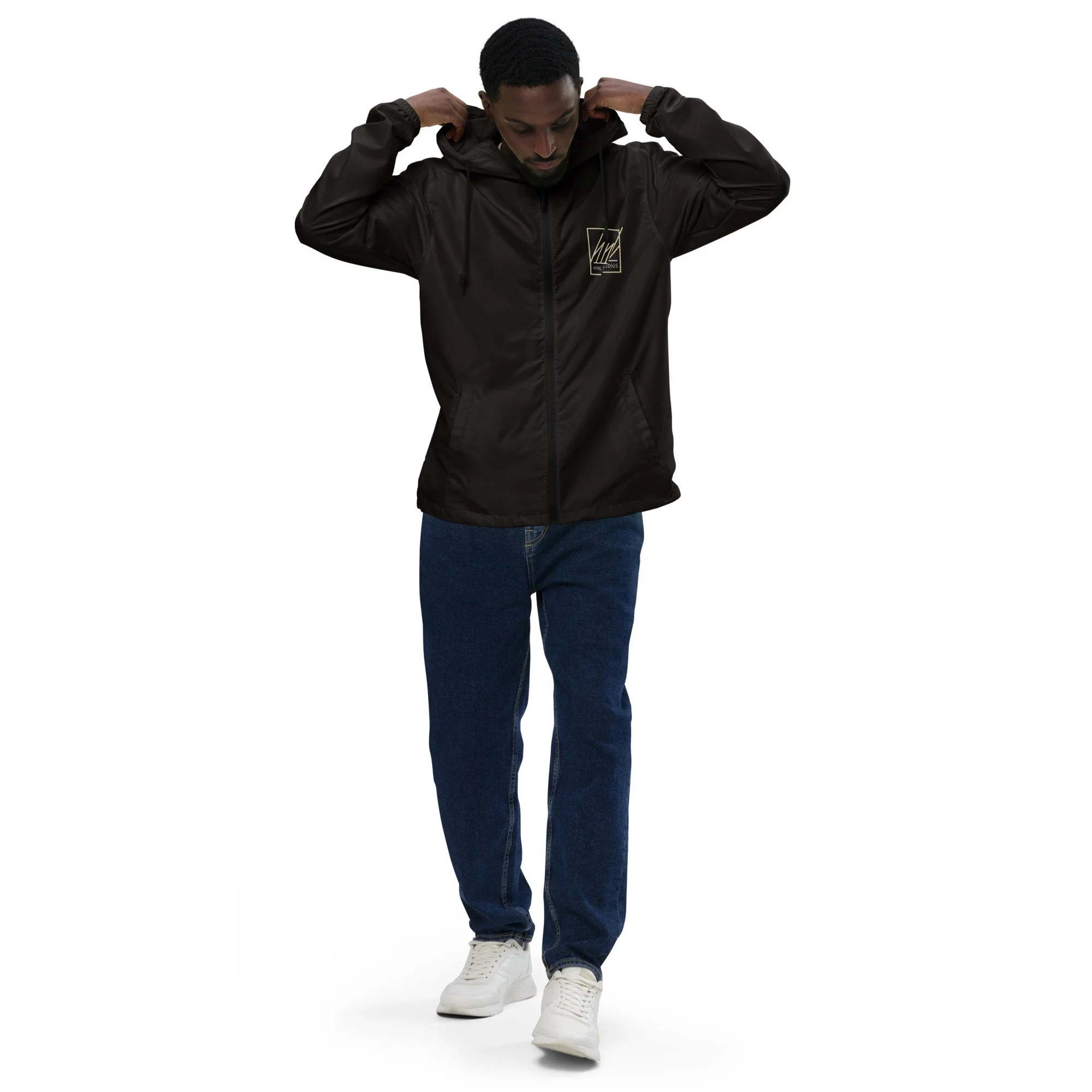 Unisex lightweight zip up windbreaker — HNL STUDIOS