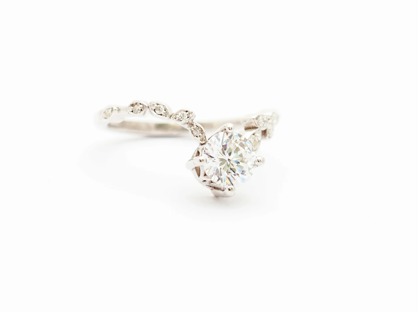 Vine Diamond Ring