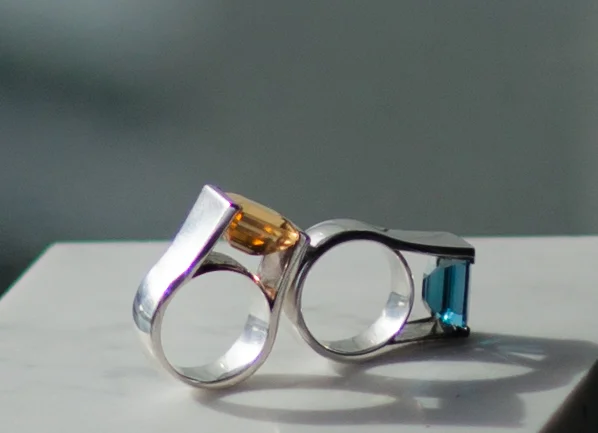 Citrine and Topaz Square ring.jpg
