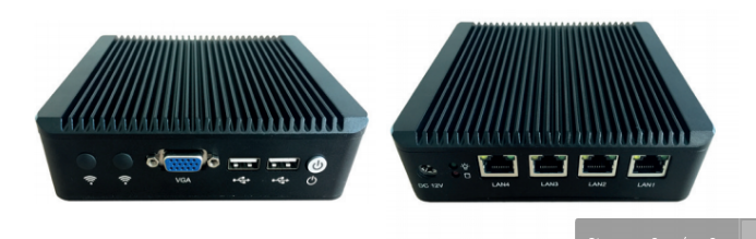 CyberVUE: medium v-CSO Appliance Technical Data: Motherboard-CPU: Intel J1900 Quad Core 2.0 GHz, 240 GB SSD, RAM: 8GB Connectors: 1 Mini PCIE, support 3G/WiFi; 1 VGA, 2 USB 2.0, 4 LAN (WiFi optional), 12V4A power adapter, fanless case, clustering possible