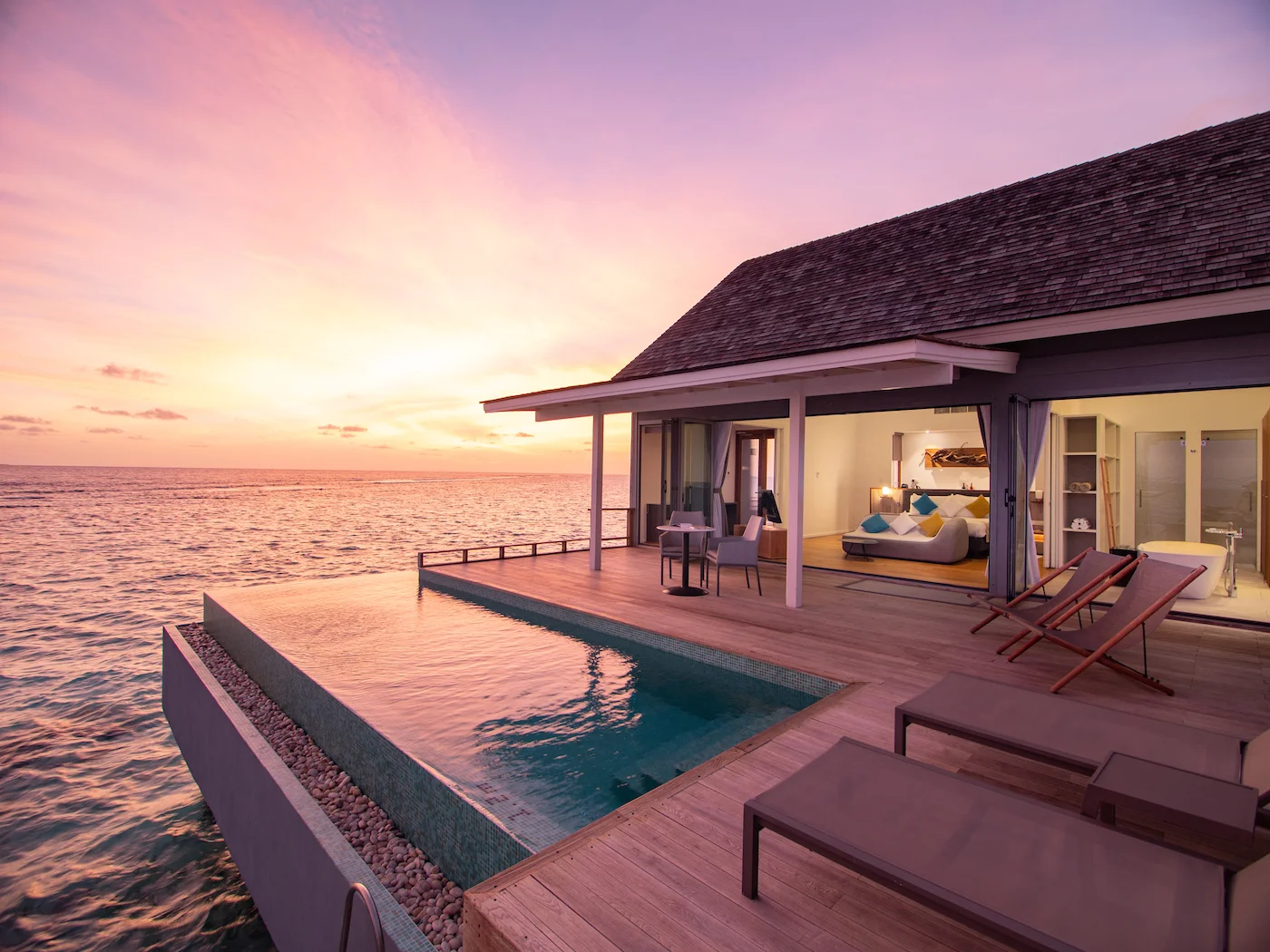 Thundi Water Villa på Kuramathi Maldives